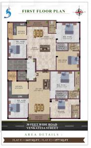 Project Image of 889.0 - 1719.0 Sq.ft 2 BHK Apartment for buy in Shivas Royal Paradise