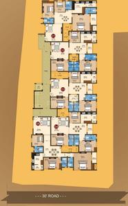 Project Image of 1240.0 - 1443.0 Sq.ft 3 BHK Apartment for buy in Sree Daksha Avalipta