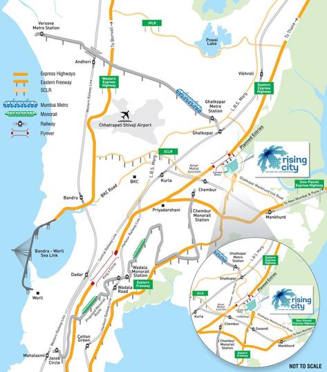 Rare Townships Rising City Manhattan Residency Above 19 Floor Images for Location Plan of Rare Townships Rising City Manhattan Residency Above 19 Floor 1