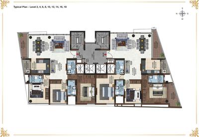 Project Image of 477.0 - 1549.0 Sq.ft 2 BHK Apartment for buy in Casagrand Ferns
