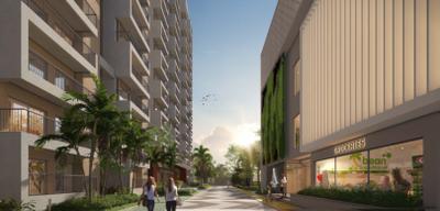Project Image of 1695 Sq.ft 3 BHK Apartment / Flat for sale in Madanpur for Rs. 13000000