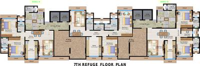 Project Image of 0.0 - 878.0 Sq.ft 2 BHK Apartment for buy in Mayfair Heritage