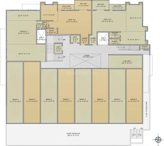 Project Image of 977.41 - 1424.49 Sq.ft 1 BHK Apartment for buy in Lahoti Rukmini Heights