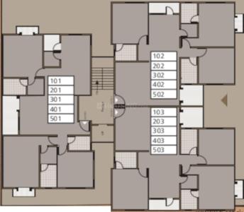 Project Image of 1050.0 - 1900.0 Sq.ft 2 BHK Apartment for buy in Shreeji Riddhi Siddhi Erica