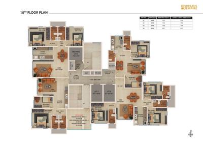 Project Image of 480.0 - 1505.0 Sq.ft 2 BHK Apartment for buy in Dreams Empire