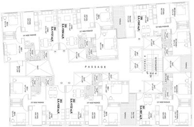 Project Image of 406.0 - 617.0 Sq.ft 2 BHK Apartment for buy in Vaastu Ramnagar Housing Complex Phase L