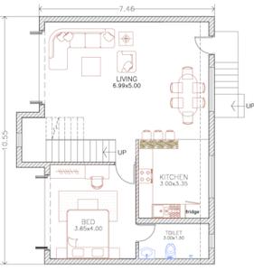 Project Image of 0.0 - 1033.0 Sq.ft 2 BHK Apartment for buy in Bennet And Bernard North Quay