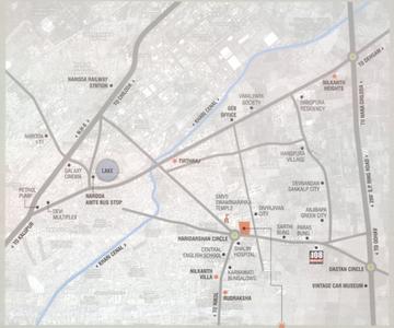 Project Image of 1035 Sq.ft 2 BHK Apartment / Flat for sale in Nava Naroda for Rs. 3800000