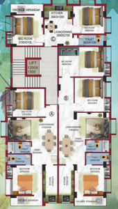 Project Image of 531.0 - 624.0 Sq.ft 2 BHK Apartment for buy in AN The 97A