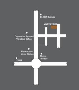 Project Image of 928.0 - 991.0 Sq.ft 2 BHK Apartment for buy in Vinoth Viraj