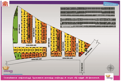 Project Image of 600.0 - 2657.0 Sq.ft Residential Plot Plot for buy in Maniiway Crown City