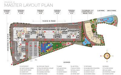 Project Image of 475.66 - 624.52 Sq.ft 2 BHK Apartment for buy in Tharwani Vedant Millenia Happiness Phase II Wing A