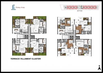Project Image of 2259.0 - 3423.0 Sq.ft 3 BHK Villament for buy in SBR Earth And Sky