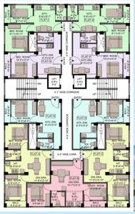 Project Image of 294.0 - 550.0 Sq.ft 1 BHK Apartment for buy in Barasat Vrindavan Complex