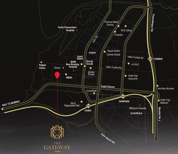 Project Image of 887.59 - 2248.0 Sq.ft 3 BHK Apartment for buy in Metricon The Gateway