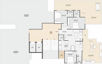 Project Image of 826.78 - 892.44 Sq.ft 3 BHK Apartment for buy in Vitthal Shivalay