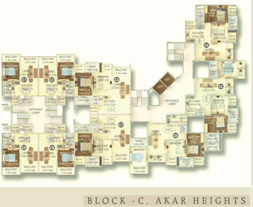 Project Image of 810.12 - 1624.76 Sq.ft 1 BHK Apartment for buy in Akar Heights