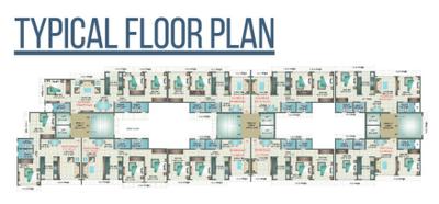 Project Image of 680.82 - 776.3 Sq.ft 2 BHK Apartment for buy in Manglam Rajanigandha