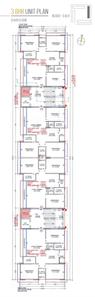 Project Image of 1034.2 - 1090.81 Sq.ft 3 BHK Apartment for buy in Mangalam Bliss Phase 1