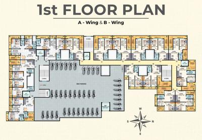 Project Image of 322.49 - 645.51 Sq.ft 1 BHK Apartment for buy in Vidisha Shambhu Shankar Residency