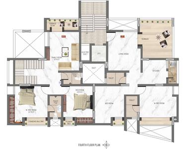 Project Image of 500.0 - 2000.0 Sq.ft 1 BHK Apartment for buy in Vimal Residences