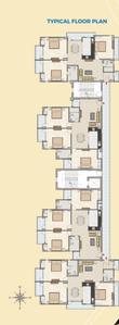 Project Image of 1629.41 - 1780.0 Sq.ft 3 BHK Apartment for buy in Square Officers Enclave