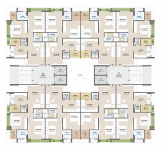 Project Image of 538.2 - 652.29 Sq.ft 2 BHK Apartment for buy in Khyber Heights