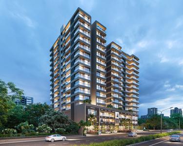 Project Image of 2925.0 - 3843.0 Sq.ft 3 BHK Apartment for buy in Hilltown The Overa