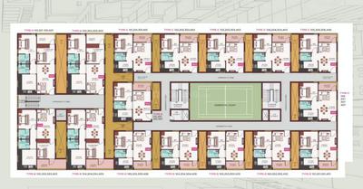 Project Image of 756.0 - 1048.0 Sq.ft 1 BHK Apartment for buy in Sree Pooja Pooja Park Town