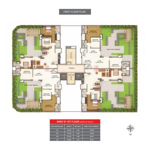 Project Image of 753.47 - 1189.41 Sq.ft 2 BHK Apartment for buy in Kumar Peninsula D