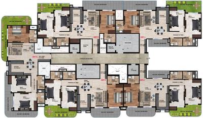 Project Image of 1160.0 - 1170.0 Sq.ft 3 BHK Apartment for buy in Ompee Tower