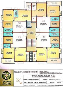 Project Image of 801.0 - 1048.0 Sq.ft 2 BHK Apartment for buy in Greens Shasthi