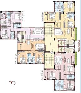 Project Image of 1085.0 - 1620.0 Sq.ft 2 BHK Apartment for buy in Shrachi Dakshin