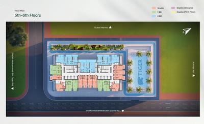 Project Image of 358.0 - 2682.0 Sq.ft Studio Studio Apartment for buy in Tiger Skygate Tower