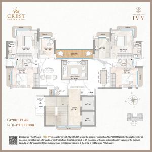 Project Image of 824.0 - 834.0 Sq.ft 2 BHK Apartment for buy in Baysquare The IVY