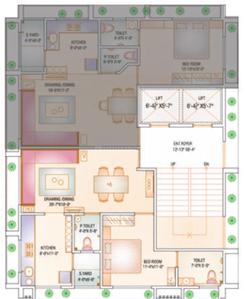 Project Image of 456.28 - 481.47 Sq.ft 1 BHK Apartment for buy in Havish Residency