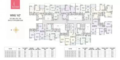 Project Image of 669.84 - 931.94 Sq.ft 2 BHK Apartment for buy in Nirman Brookefield Willows A2