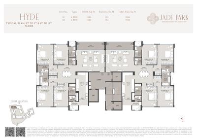 Project Image of 719.0 - 1970.0 Sq.ft 2 BHK Apartment for buy in Shreepati Jade Park