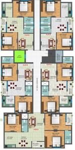 Project Image of 950.0 - 1408.0 Sq.ft 2 BHK Apartment for buy in JB Park View
