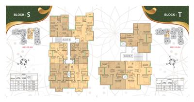 Project Image of 873.0 - 1336.0 Sq.ft 2 BHK Apartment for buy in Meena Aurum Phase 3