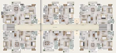 Project Image of 1194.0 - 2398.0 Sq.ft 3 BHK Apartment for buy in Piya Elite