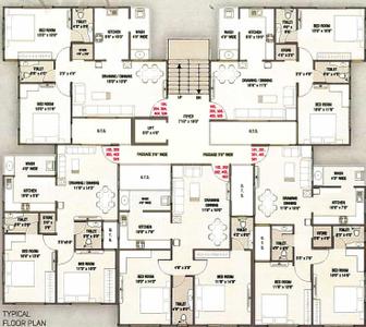 Project Image of 590.62 - 675.97 Sq.ft 2 BHK Apartment for buy in Aaditya Heights