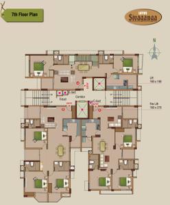 Project Image of 918.0 - 1683.0 Sq.ft 2 BHK Apartment for buy in Lotus Sivaganga