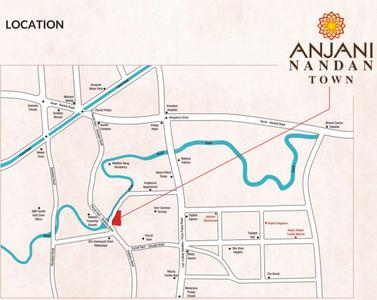 Project Image of 593.31 - 600.73 Sq.ft 2 BHK Apartment for buy in Aatman Anjani Nandan Town