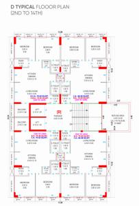 Project Image of 710.42 - 760.15 Sq.ft 2 BHK Apartment for buy in Bhagyalaxmi Green Sky