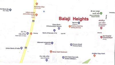 Shree Balaji Heights Location Plan 1