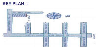 Bharathi Sai Homes Location Plan 1