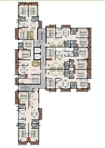 Project Image of 1261.0 - 1866.0 Sq.ft 3 BHK Apartment for buy in Sanrachna Krishna Jyoti Heritage