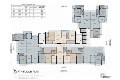 Project Image of 639.0 - 1087.0 Sq.ft 2 BHK Apartment for buy in Squarefeet Pradeep Square