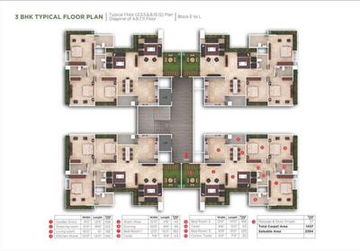 Project Image of 1316.0 - 2528.0 Sq.ft 3 BHK Apartment for buy in Ganesh Maple Tree Garden Homes